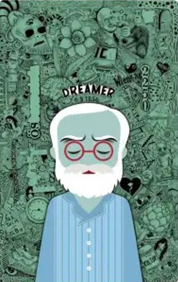 Block: Crypto, Freud - Dreamer 2026, Farbe Klarträumer Grün