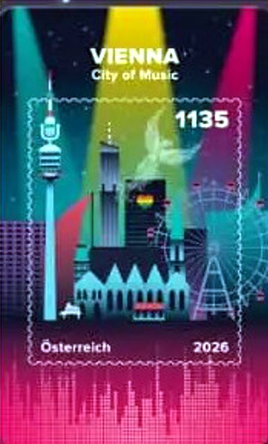 Block:Block: Crypto Stamp, Vienna, City of Music, Motiv DC Tower 2026