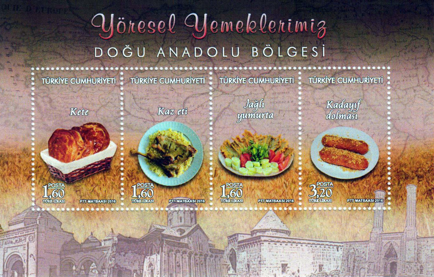 Block: Türk. Speisen, Dogu Anadolu