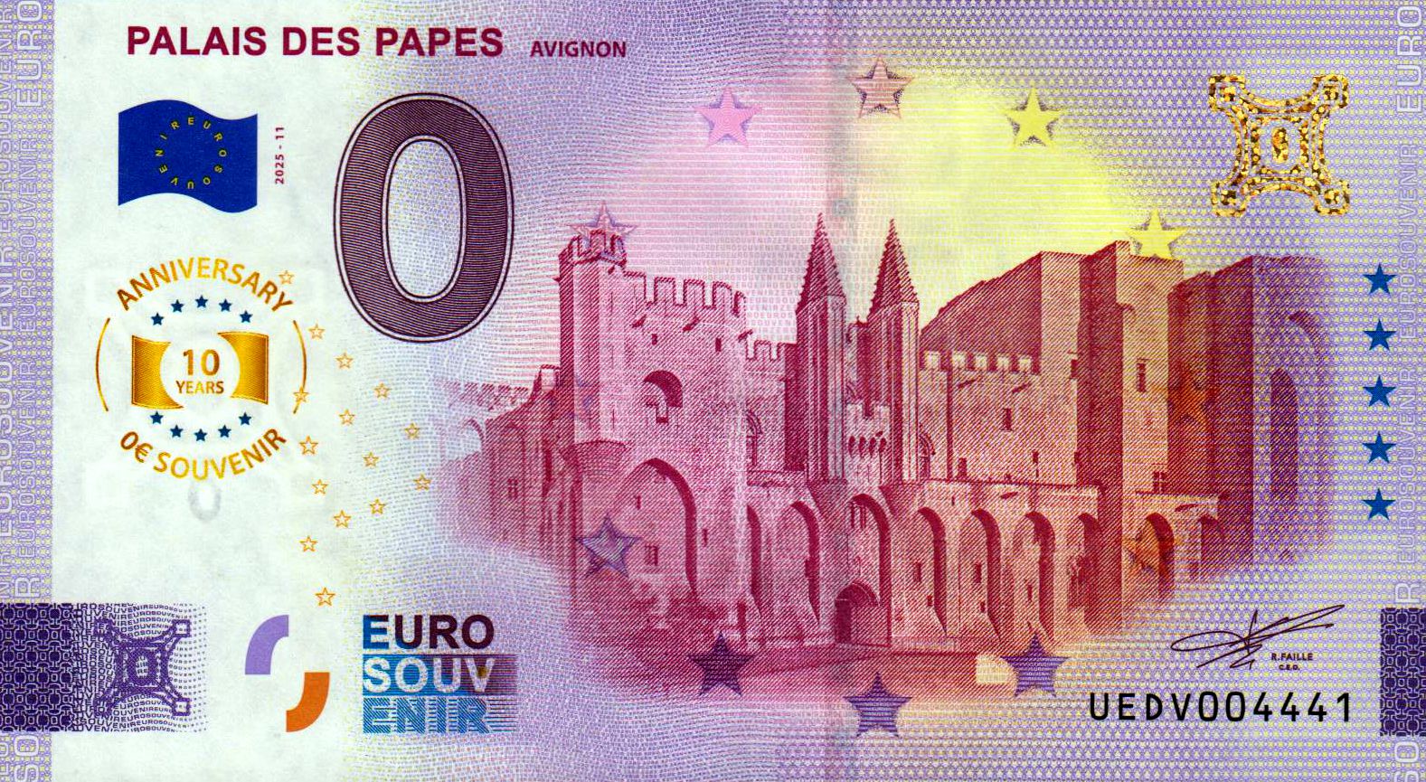 Palais des Papes Avignon 2025-11 Anniversary