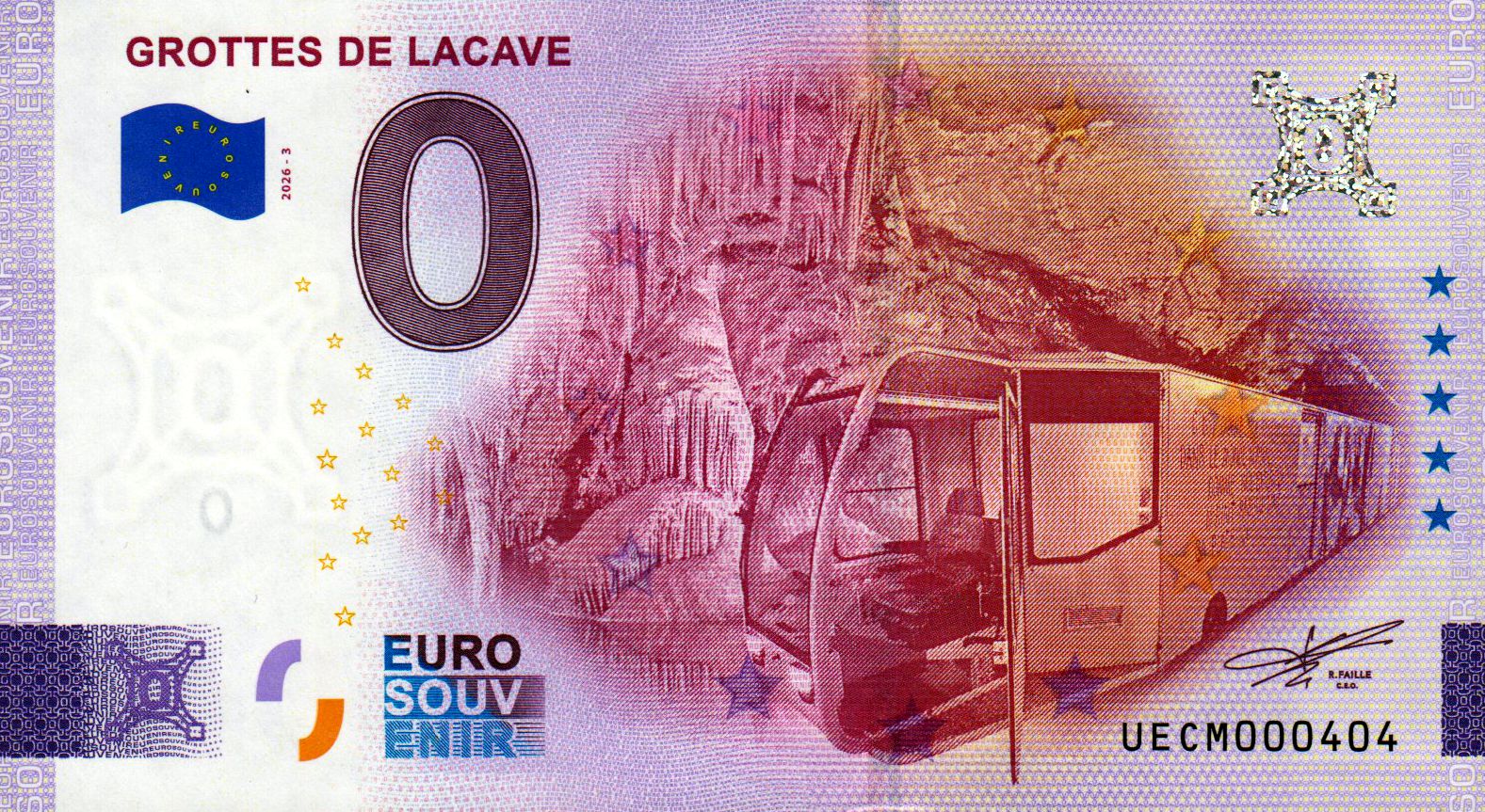 Grottes de Lacave 2026-3 Silber