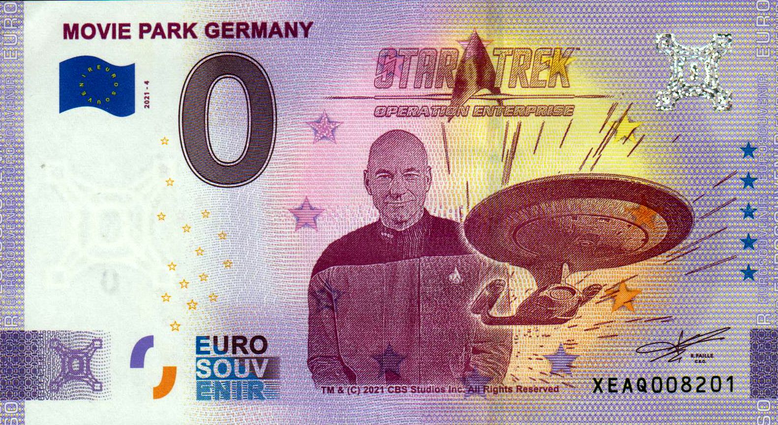 Movie Park Germany 2021-4, Star Trek, Operation Enterprise, Anniversary
