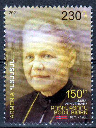150. Geburtstag Bodil Biorn 2021, Missionarin