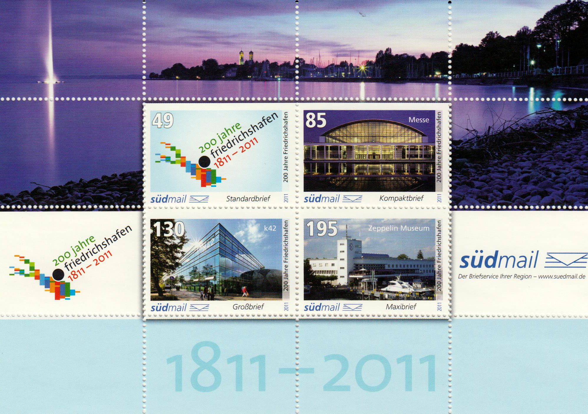 Block: 200 Jahre Friedrichshafen 2011
