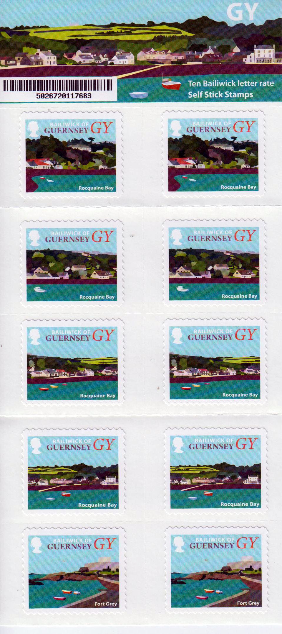 Küsten, Rocquaine Bay, 10 x GY, sk