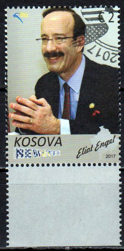 Eliot Engel, US- Politiker, gestempelt