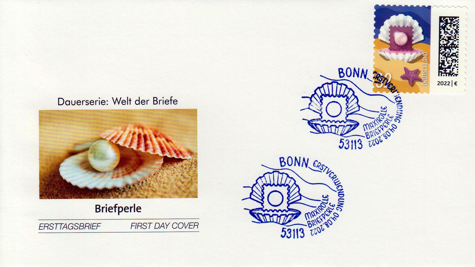Dauer: Briefperle 2022, sk