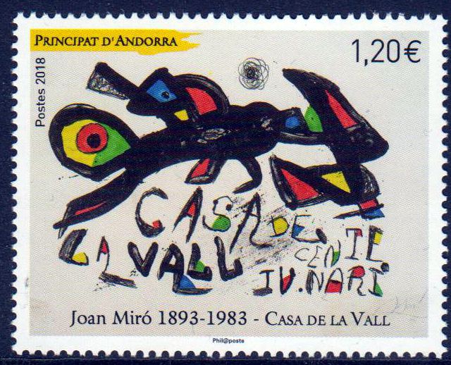 Joan Miro 2018, Kunst