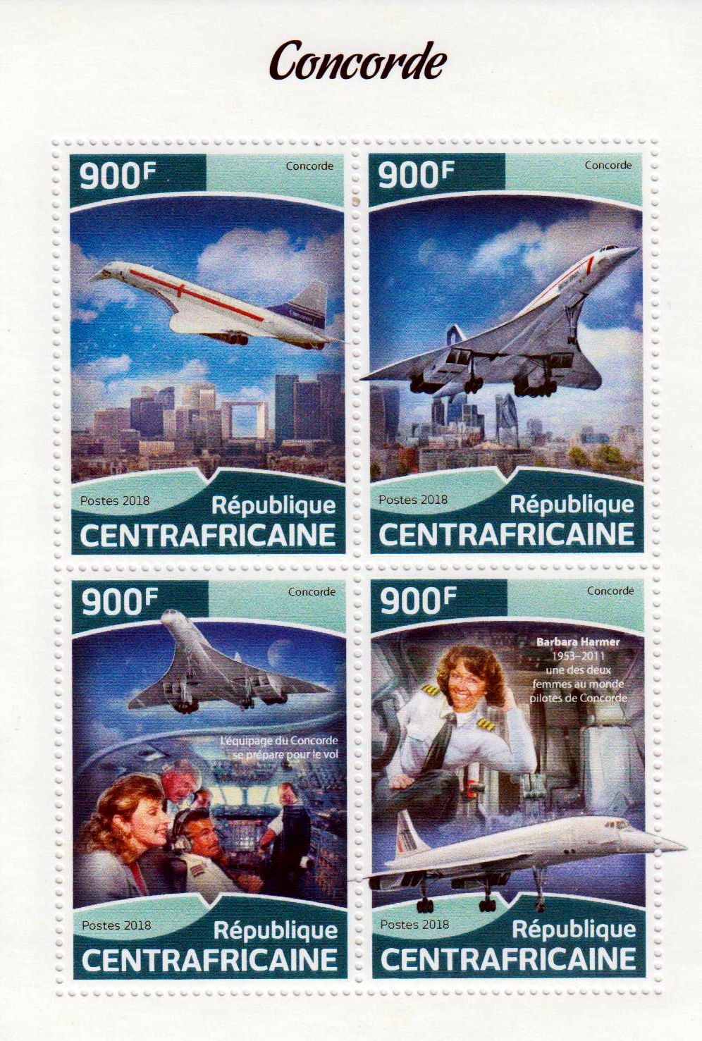 Concorde 2018, Fluzeuge