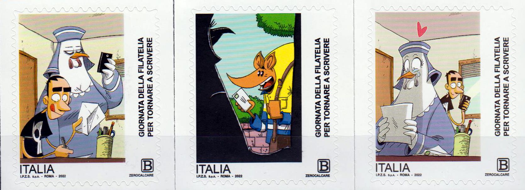 Tag der Philatelie 2022, Comik, sk