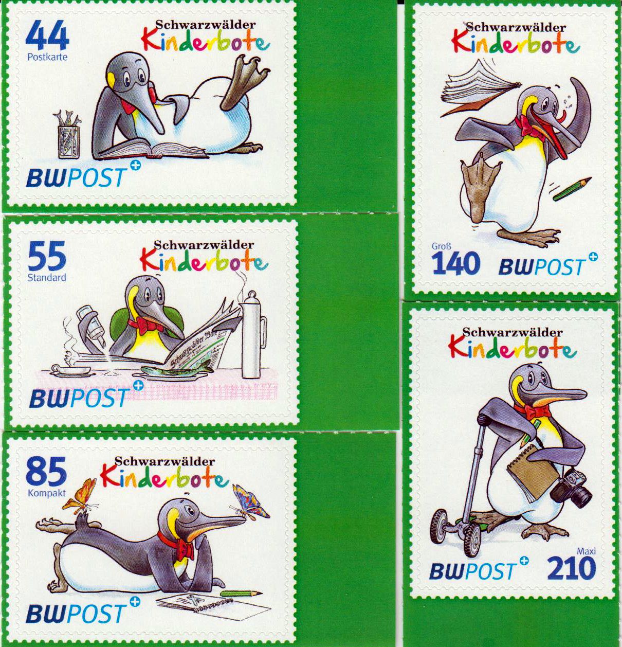 Pinguin Paul - Schwarzwälder Kinderbote 2015 sk