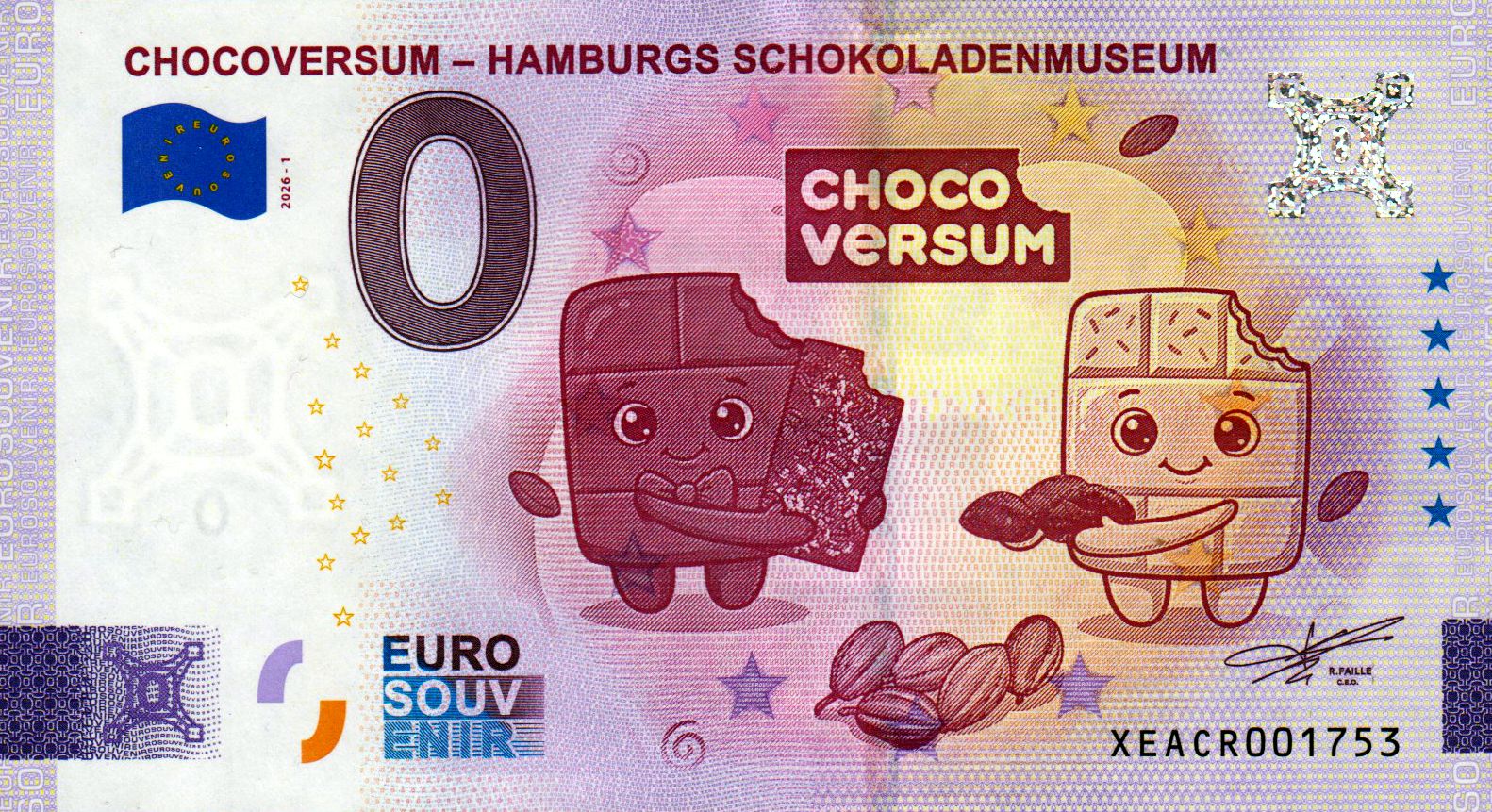 Chocoversum - Hamburgs Schokoladenmuseum 2026-1 Silber