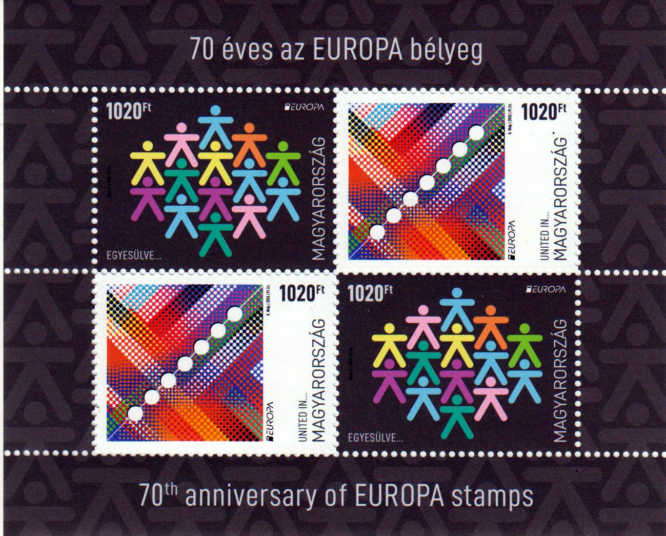 Block: Europa 2026, 70 Jahre Europa Briefmarke
