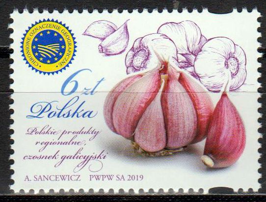 Polnische Regionalprodukte, Knoblauch
