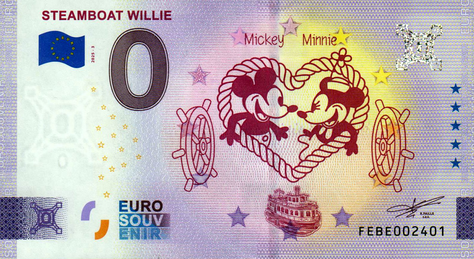 Steamboat Willie - Mickey und Minnie 2025-3