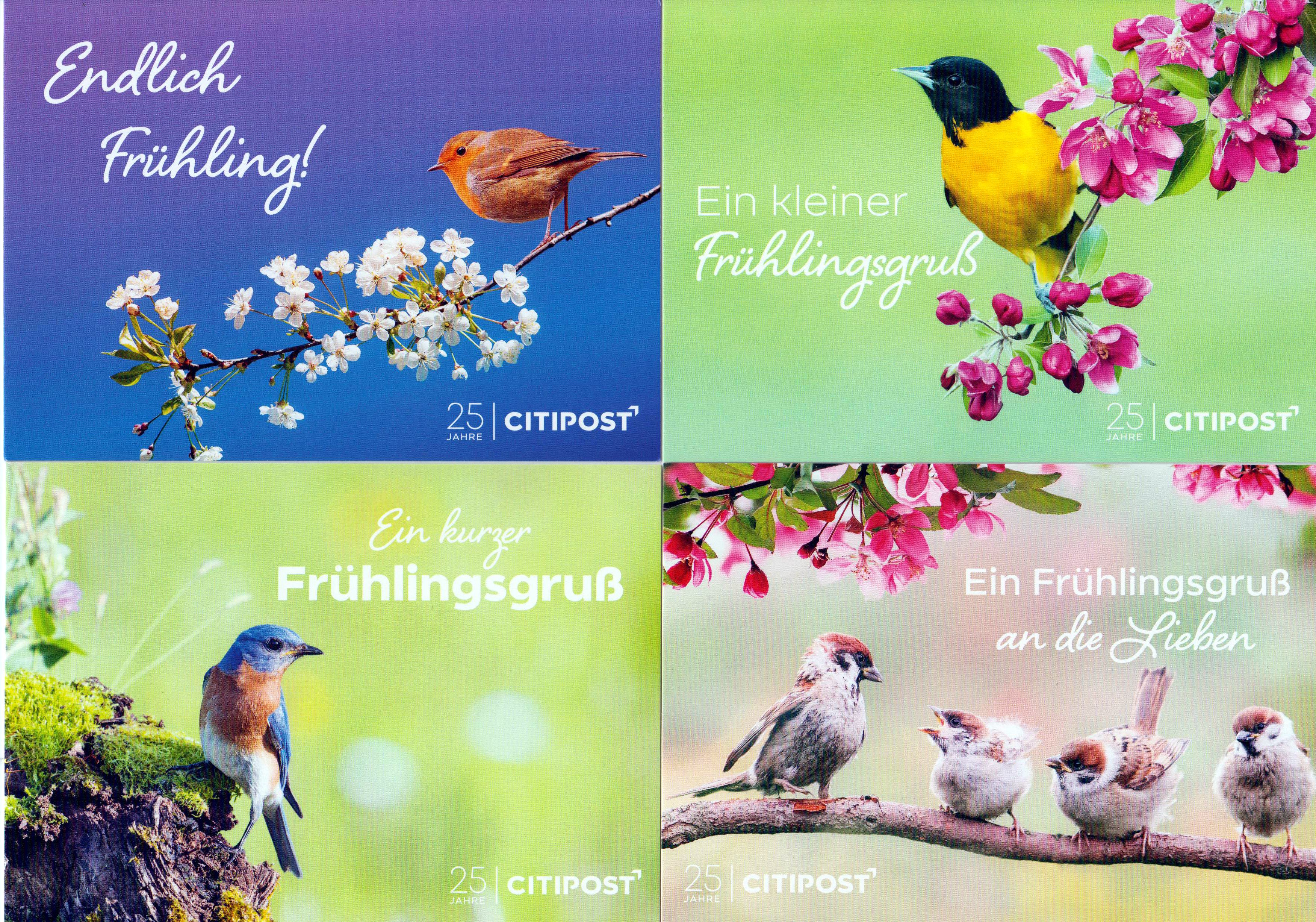 Sonderpostkarten-Set "Ein kleiner Frühlingsgruß" 2023