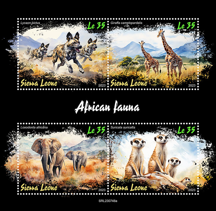 Afrikanische Fauna 2023, Giraffen, Elefanten usw.