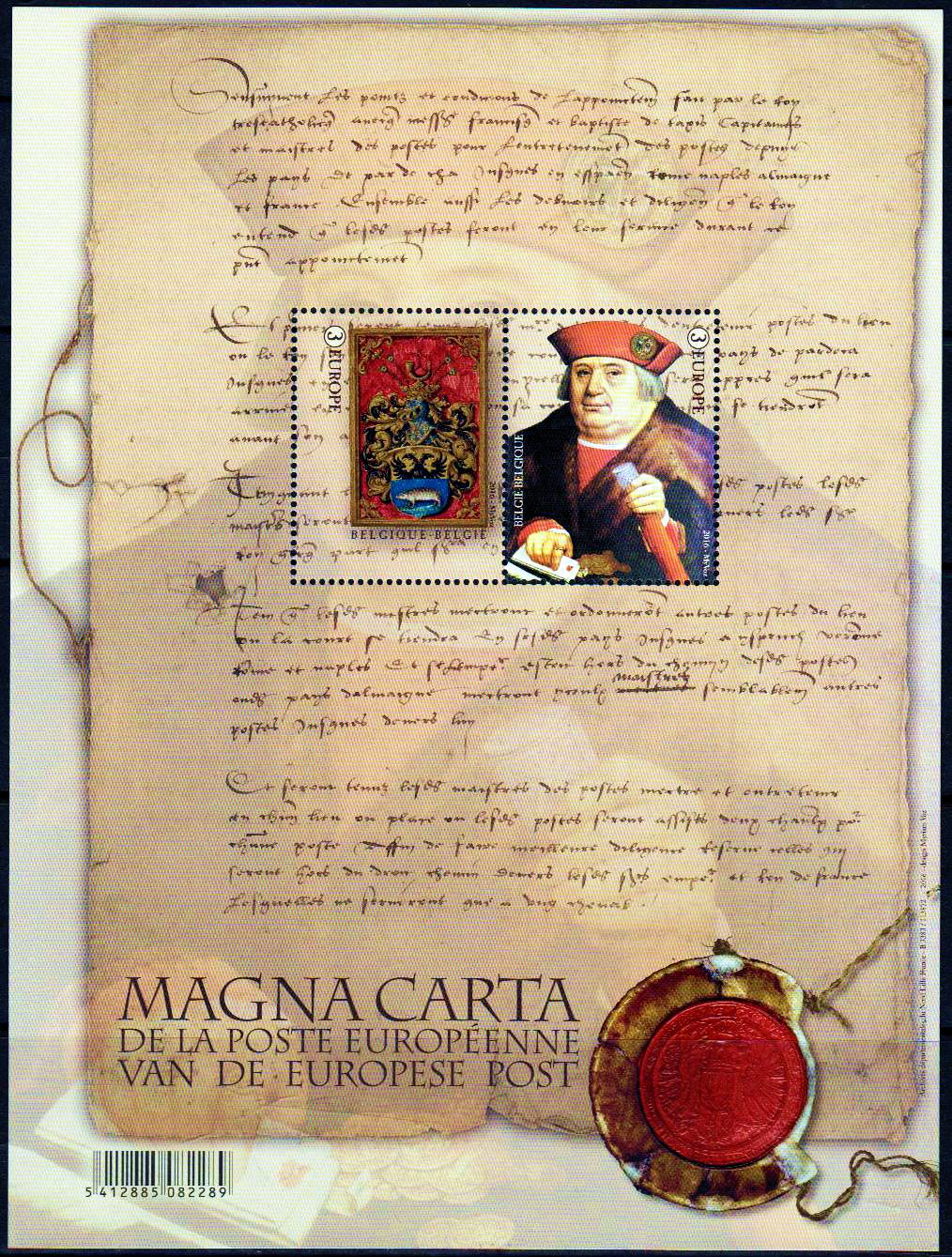Block: Magna Carta, Wappen