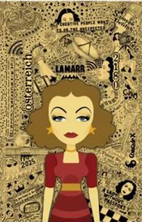 Block: Crypto Stamp Hackatao, Hedy die Erfinderin 2025, Delilah-Gold