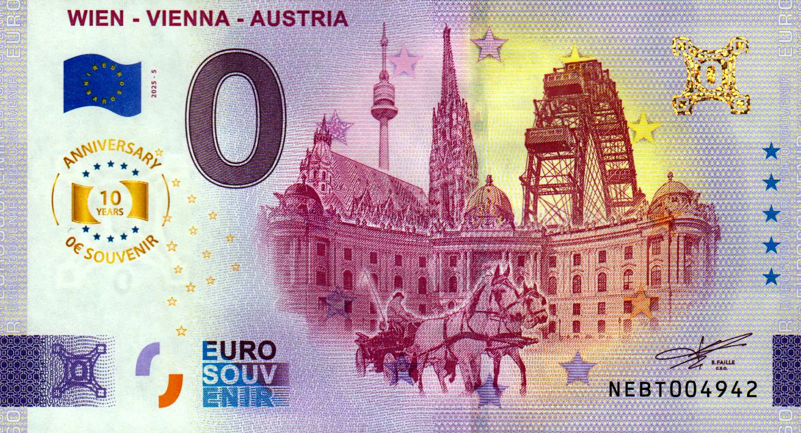 Wien - Vienna - Austria 2025-5 Anniversary