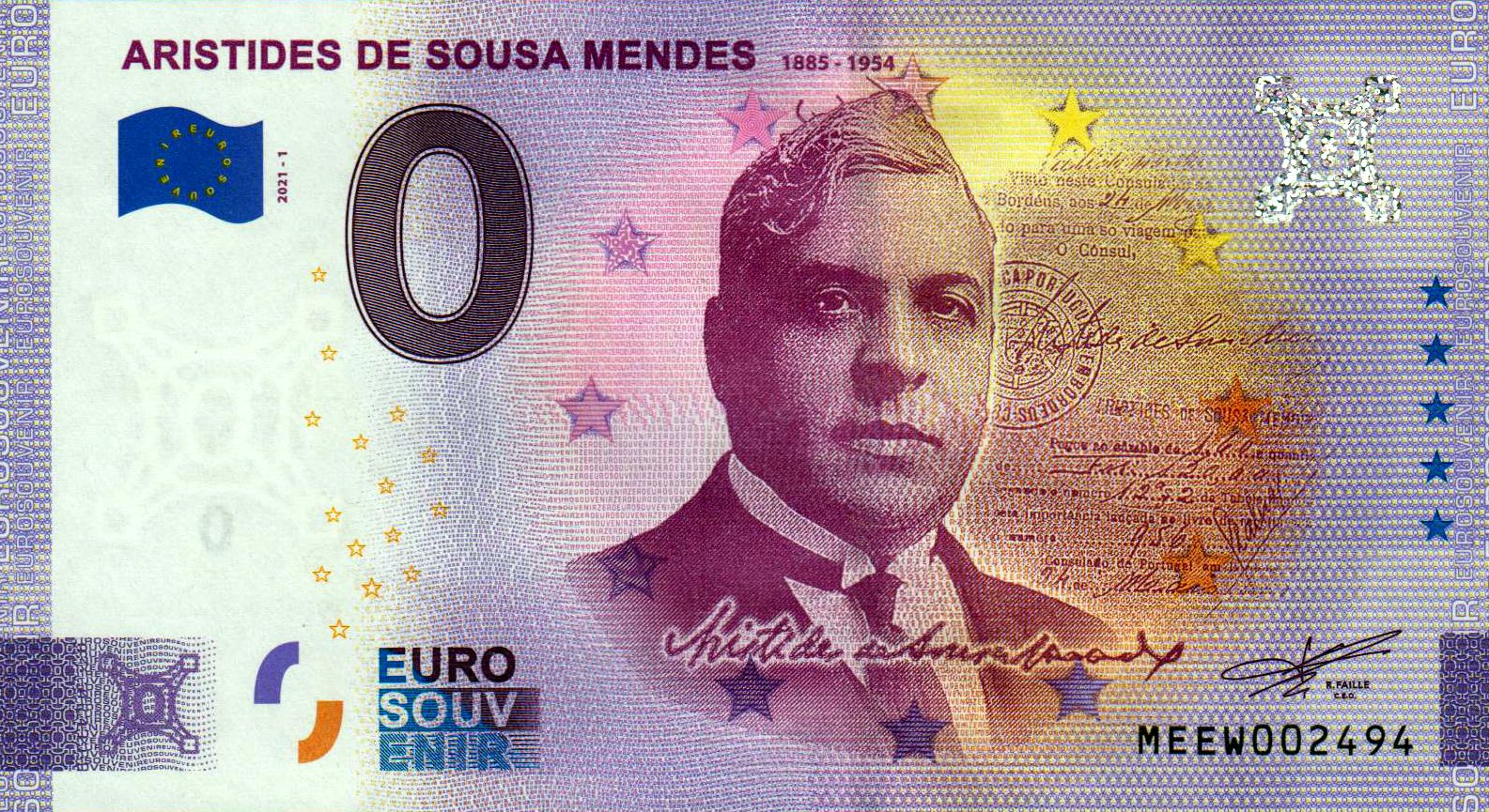Aristides de Sousa Mendes 2021-1 Anniversary