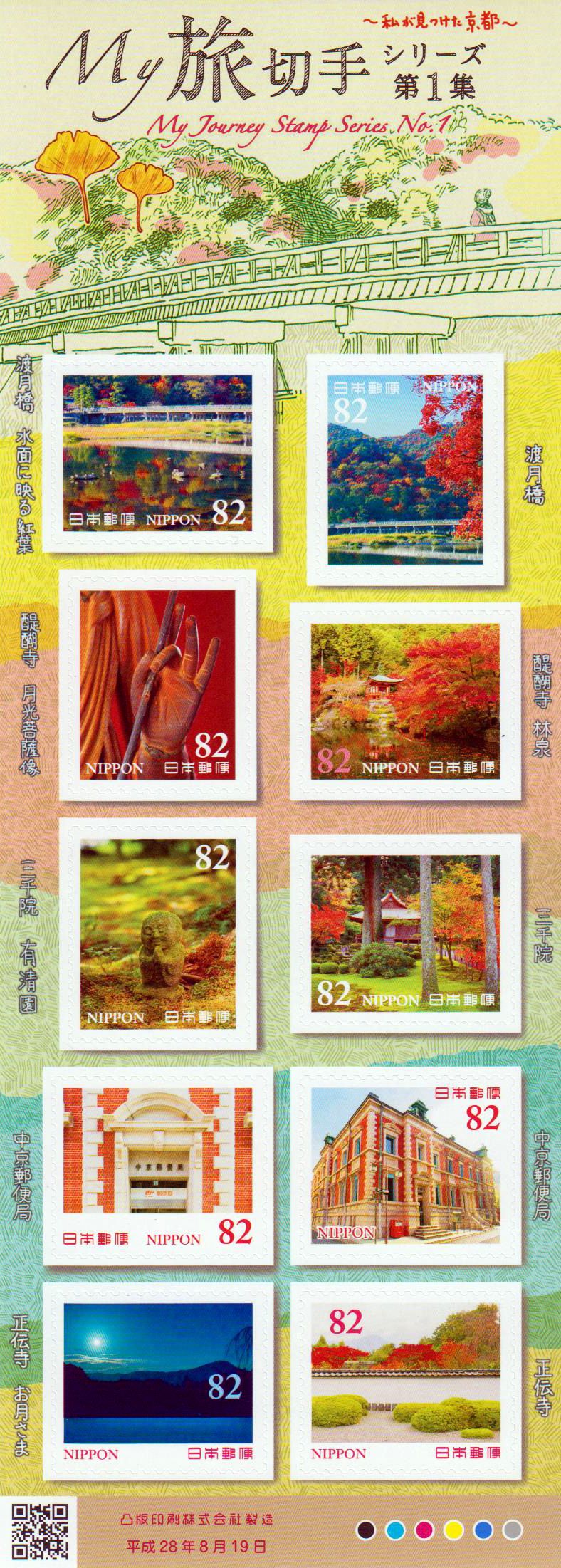 Reise Briefmarken Nr.1, sk, 82