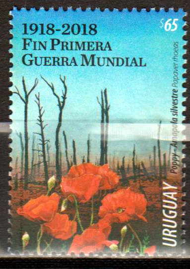 100 Jahre Ende des ersten Weltkriegs, Blumen