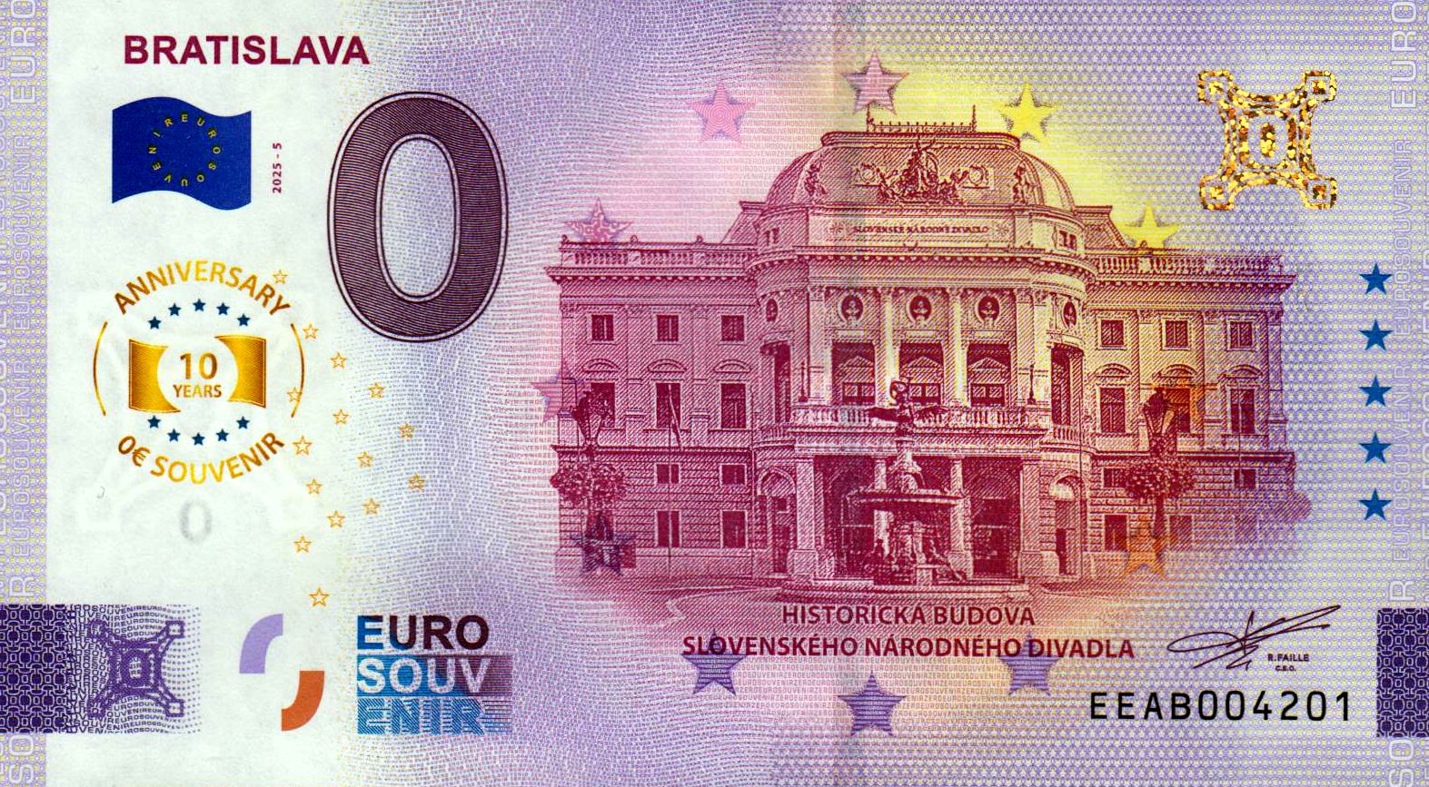Bratislava - Divadla 2025-5 Anniversary