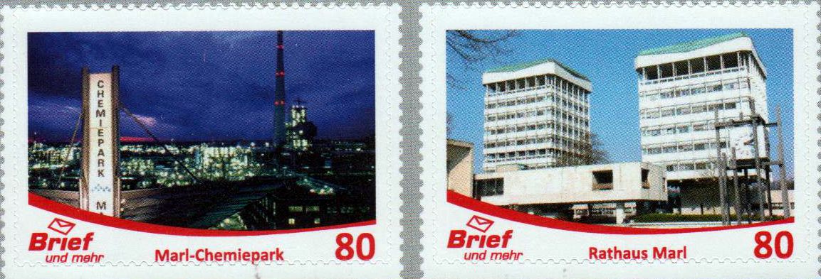 Sehenswürdigkeiten Marl 2022, gestempelt