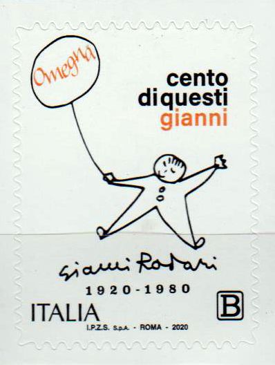 200. Geburtstag Gianni Rodari 2020,  Kinderzeichnung, sk