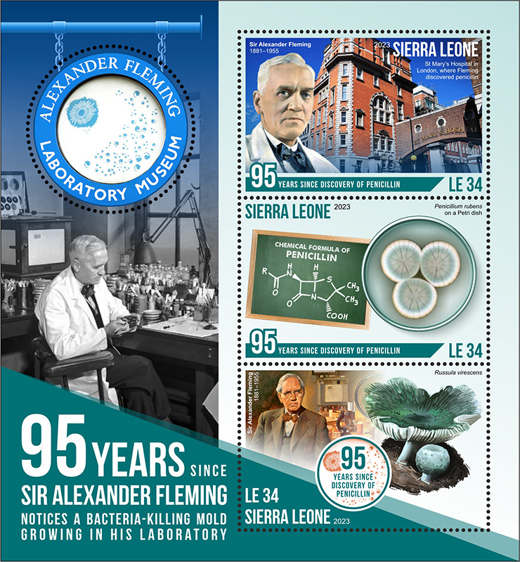Entdeckung des Penicillin 2023, Alexander Fleming