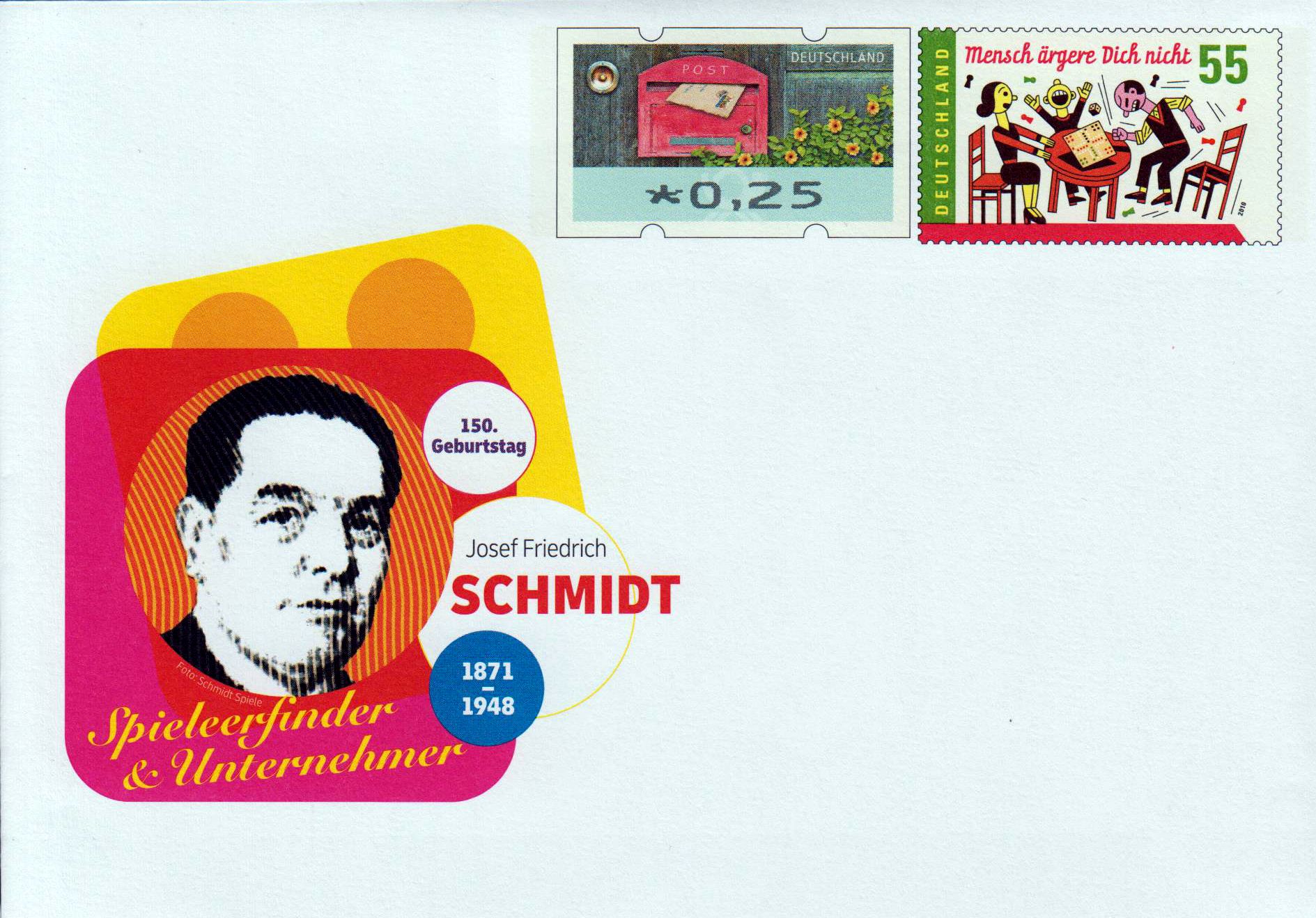 150. Geburtstag Josef Friedrich Schmidt 2021