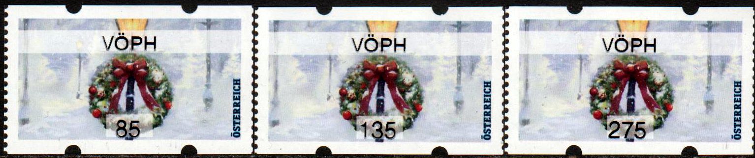 Weihnachten 2021, Türkranz "VÖPH"