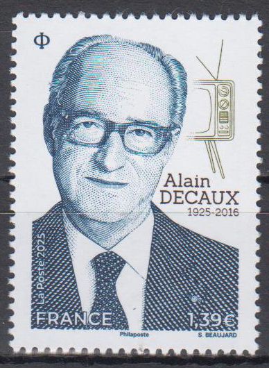 Alain Decaux 2025, Historiker