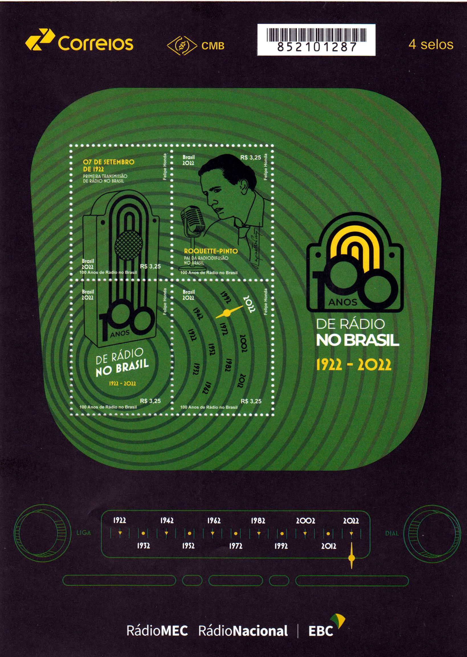 Block: 100 Jahre Radio in Brasilien 2022