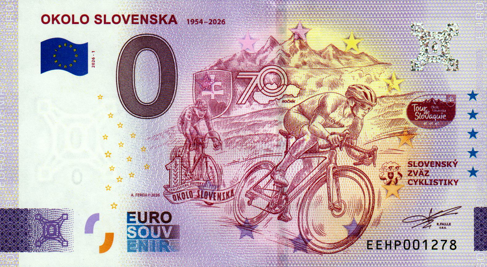 Okolo Slovenska 2026-1 Silber