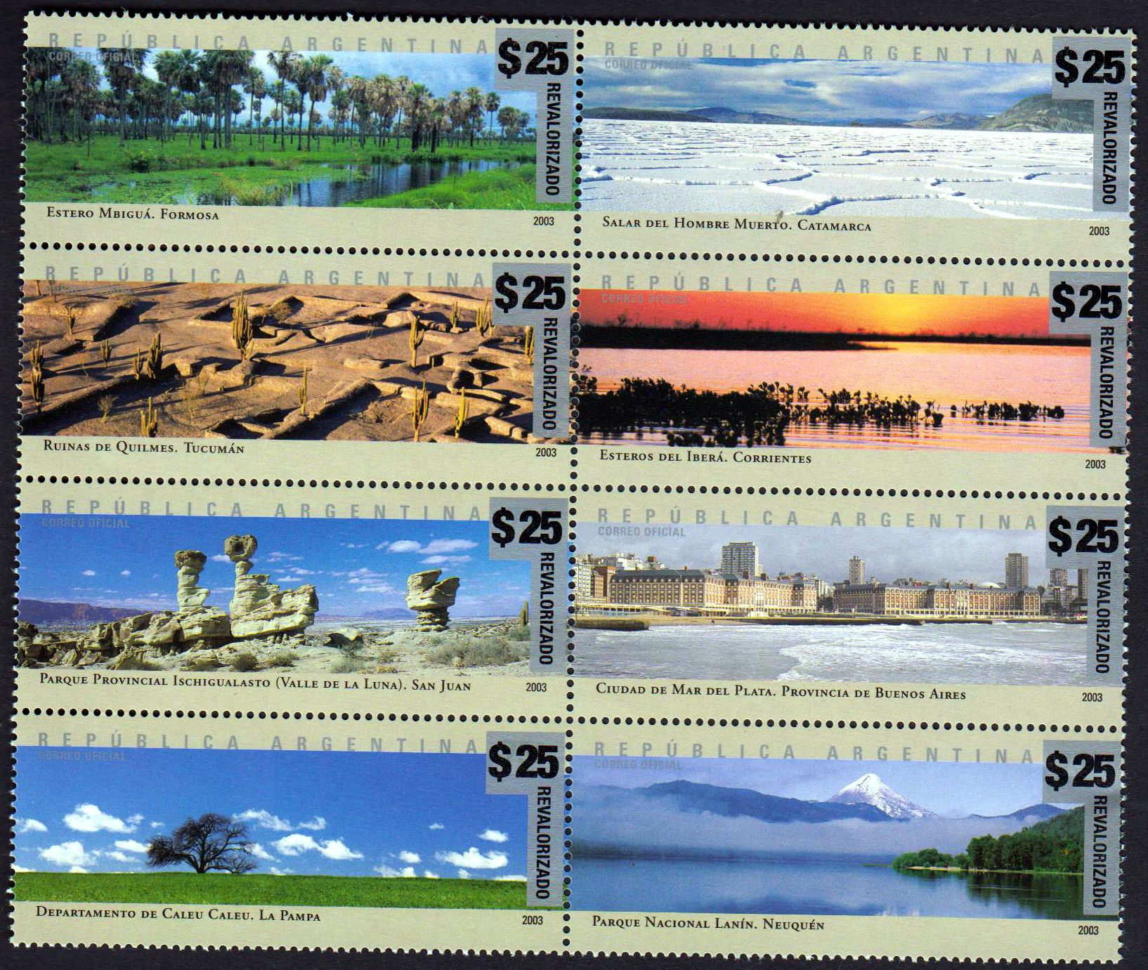 Zdr. Nationalparks, Überdruck $25