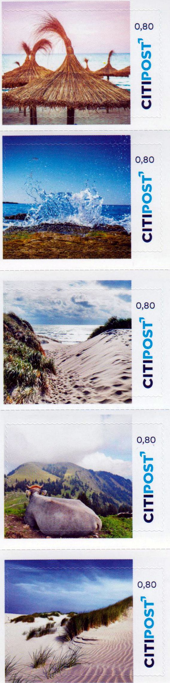 Urlaub 2023, sk, gestempelt