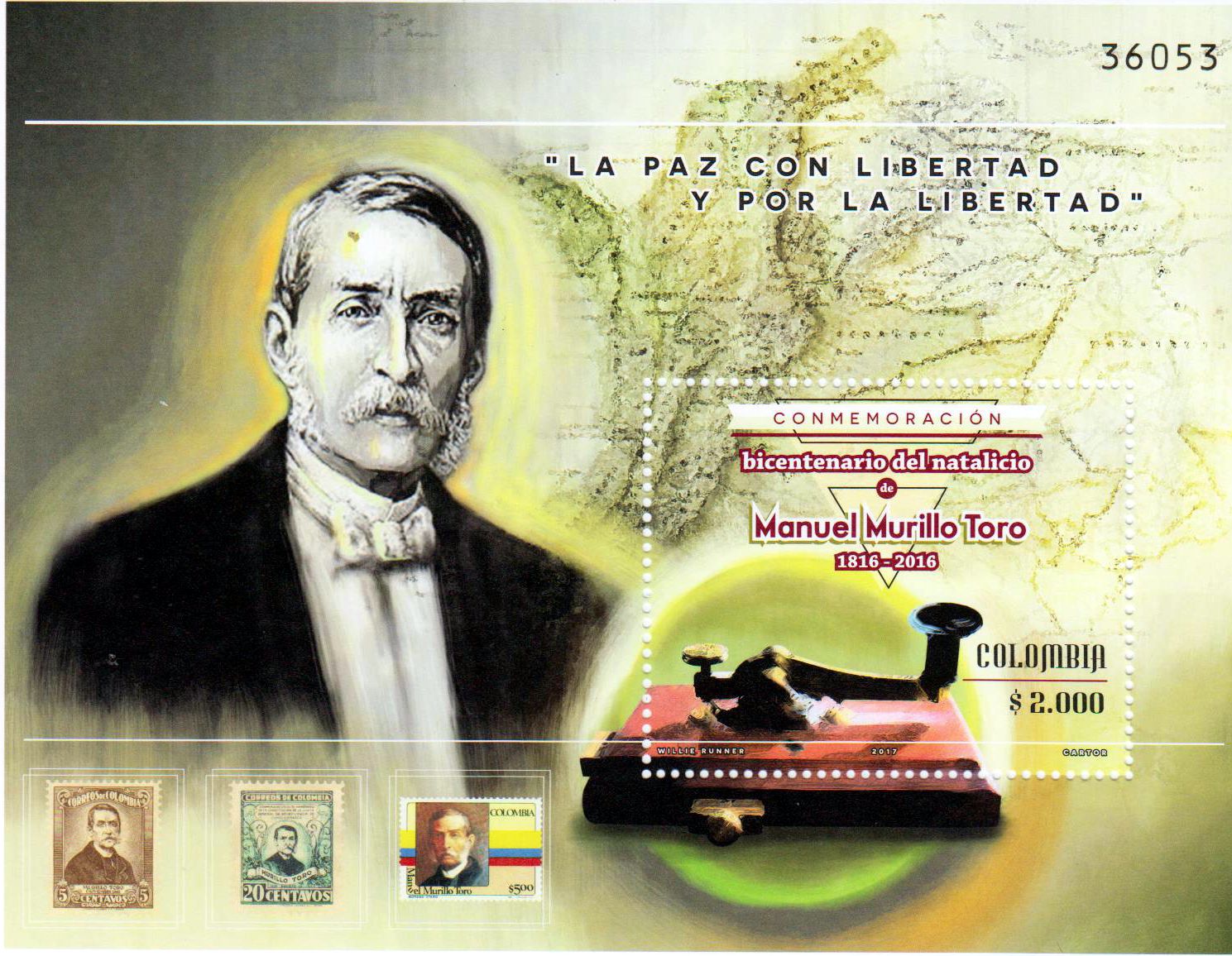 Block: Manuel Murillo Toro, Schriftsteller