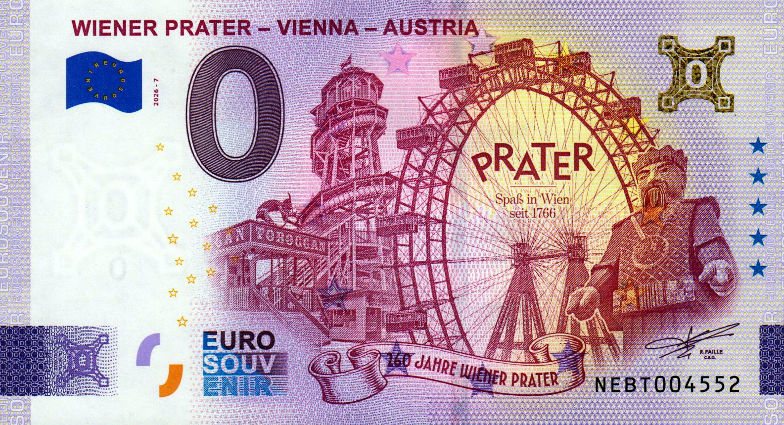 Wiener Prater - Vienna - Austria 2026-7 Gold