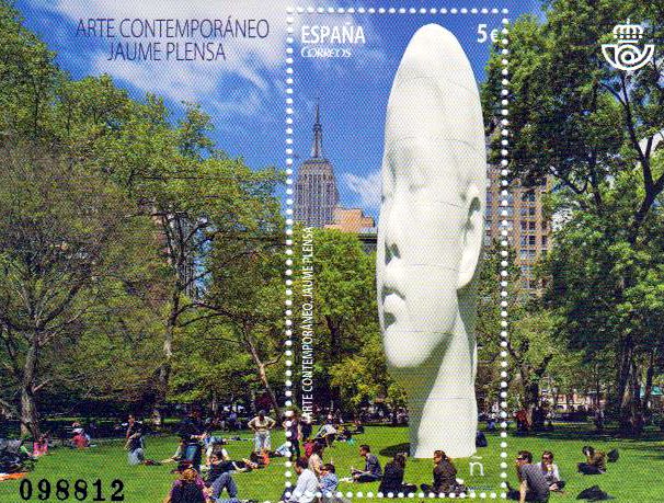 Block: Jaume Plensa, Kunst