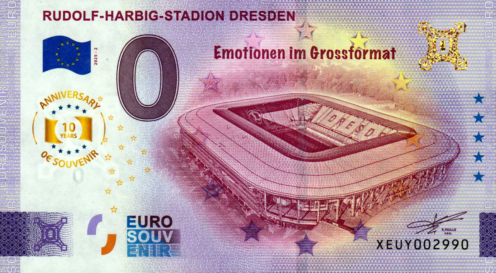 Rudolf-Harbig-Stadion Dresden 2025-2 Anniversary