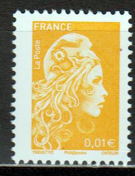 Dauer: Marianne 2018, gelb, 0,01