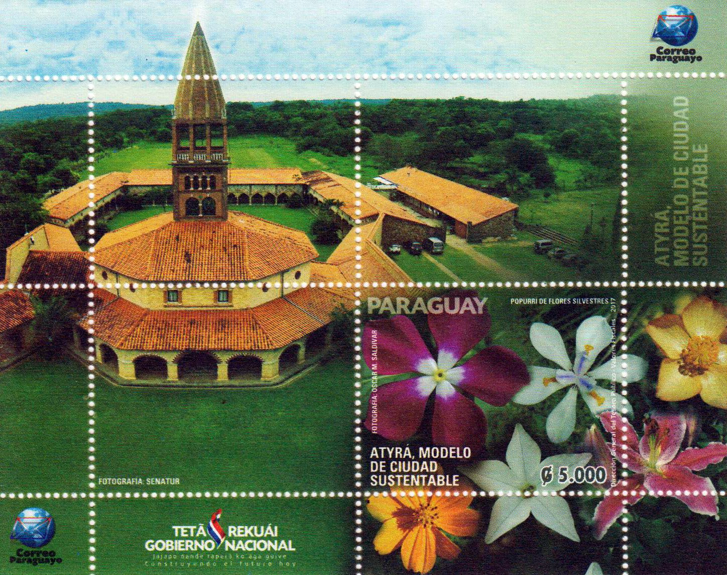 Block: Stadt Atyra, Blumen