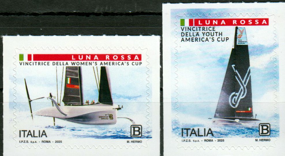 Luna Rossa 2025, Gewinnerin des Americas Cup, sk