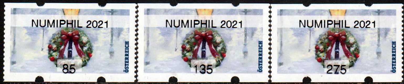 Weihnachten 2021, Türkranz "Numiphil 2021"