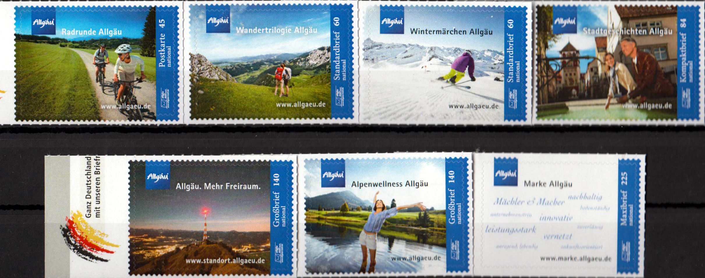 Allgäu 2015, gestempelt