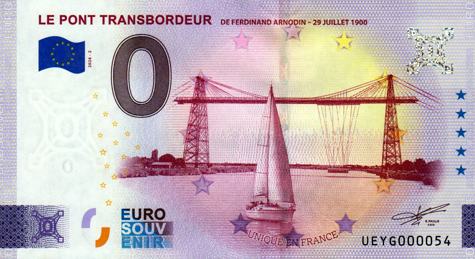 Le Pont Transbordeur 2026-2 Silber