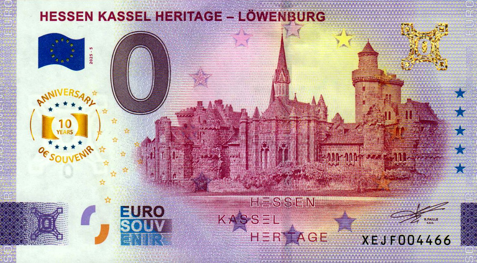 Hessen Kassel Heritage - Löwenburg 2025-5 Anniversary