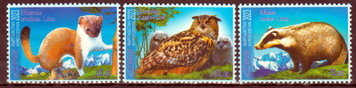 Fauna 2023, Uhu, Wiesel, Dachs